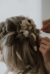 Voorbereiding bruiloft het Ruiterhuys in Castricum