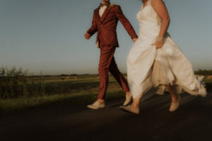 Fotoshoot tijdens de bruiloft bij het Ruiterhuys in Castricum